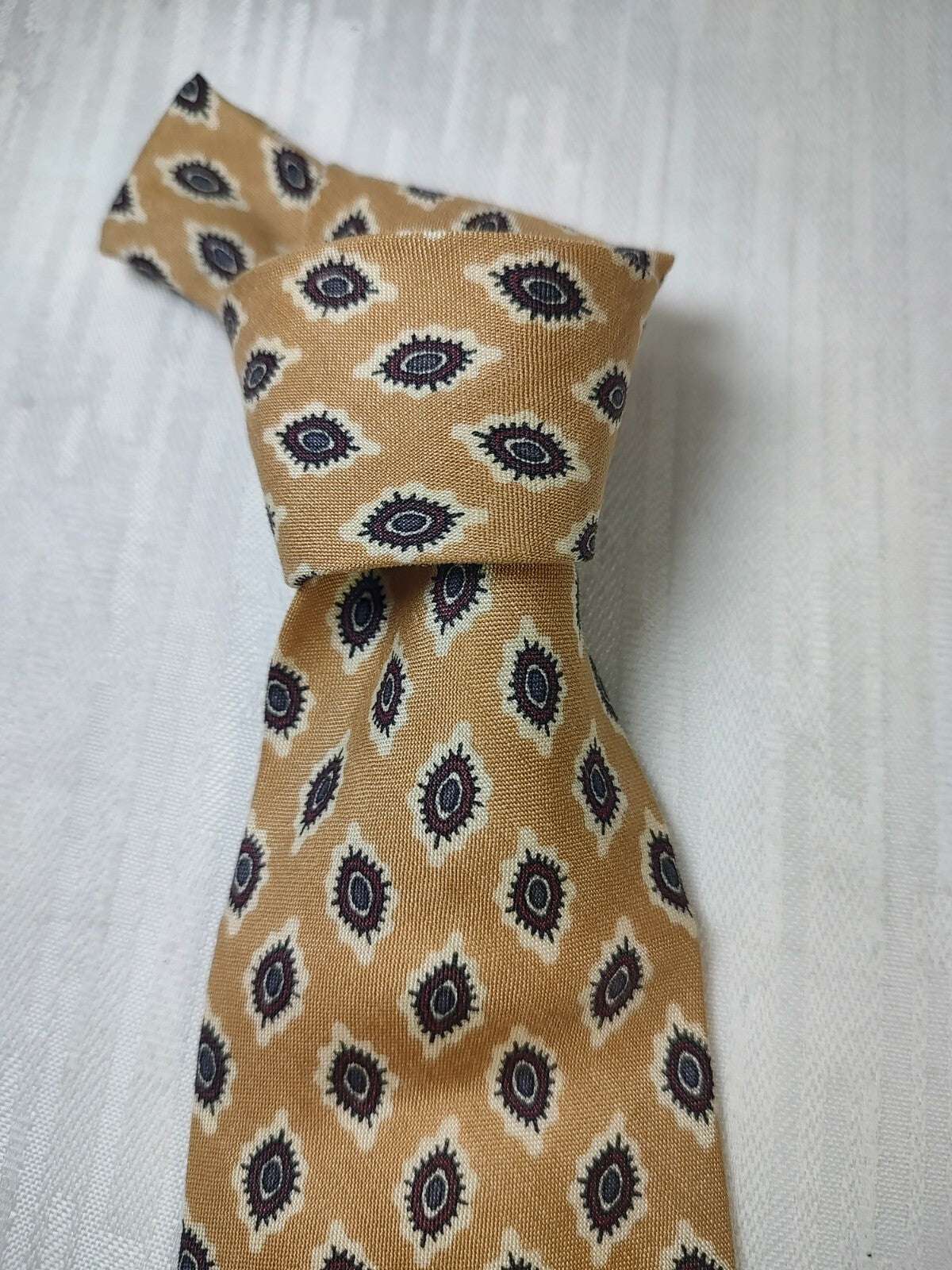KRIZIA 100% SILK TIE SETA CRAVATTA NECKTIE MADE IN ITALY CLASSIC