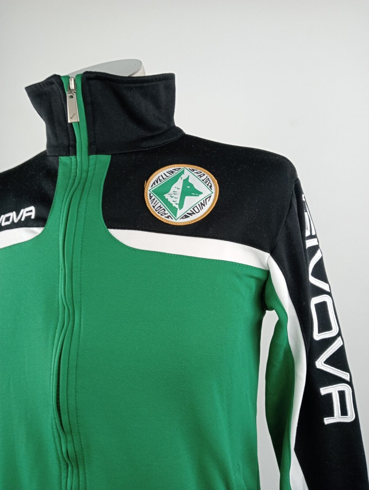 GIVOVA AVELLINO GIACCA SPORT CALCIO UOMO Tg XS MAN VINTAGE JACKET SOCCER