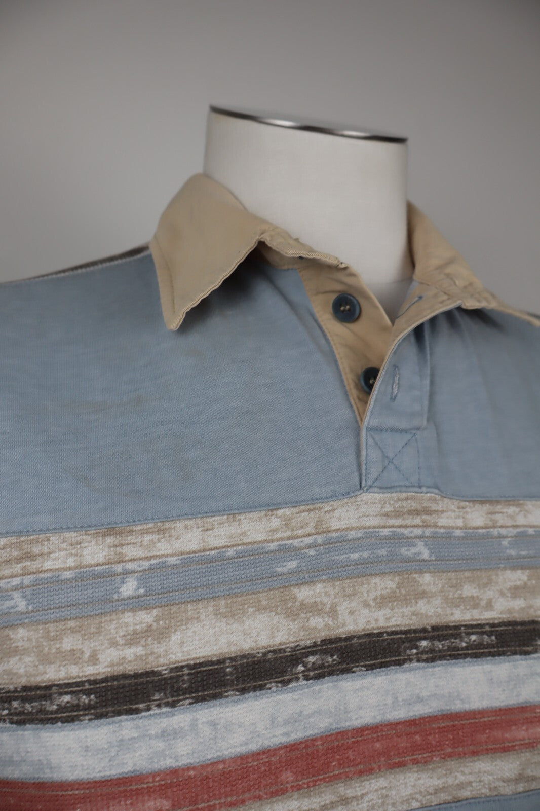 TRUSSARDI SPORT POLO MAGLIA UOMO COTONE TG. M MAN COTTON SHIRT CASUAL VINTAGE