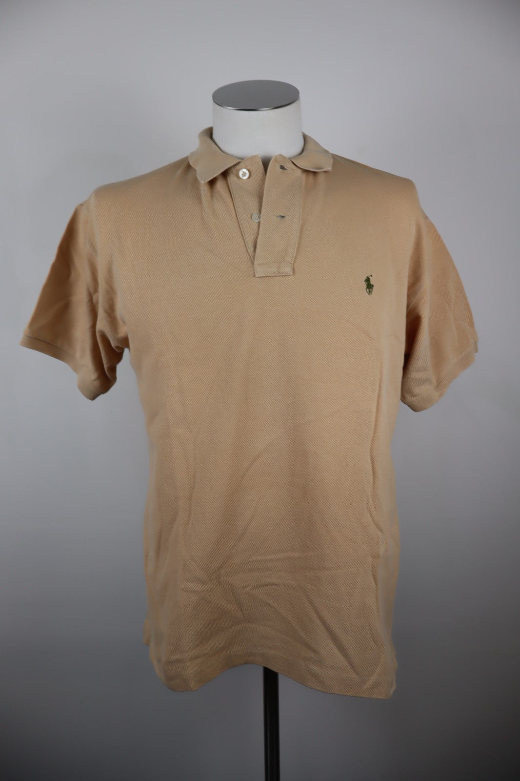 RALPH LAUREN MAGLIA POLO UOMO COTONE TG L MAN COTTON SHIRT CASUAL VINTAGE LOGO