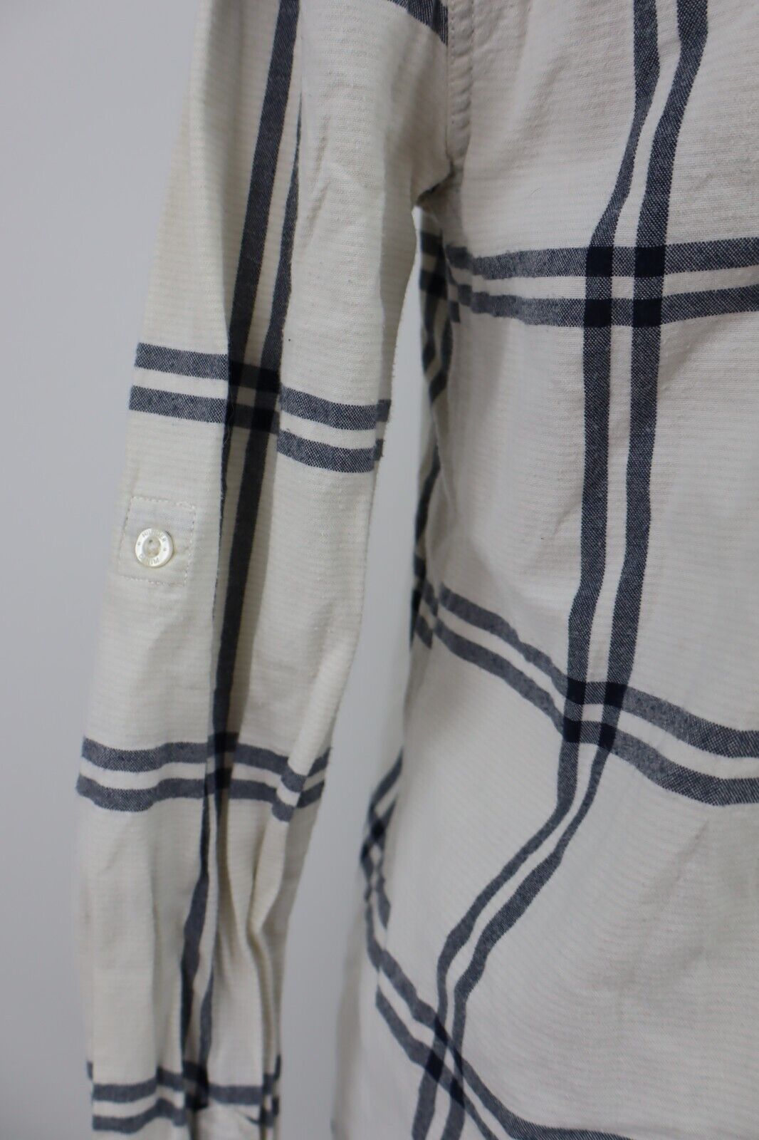 TOMMY HILFIGER CAMICIA DONNA TG. XS WOMAN SHIRT CASUAL VINTAGE COTONE