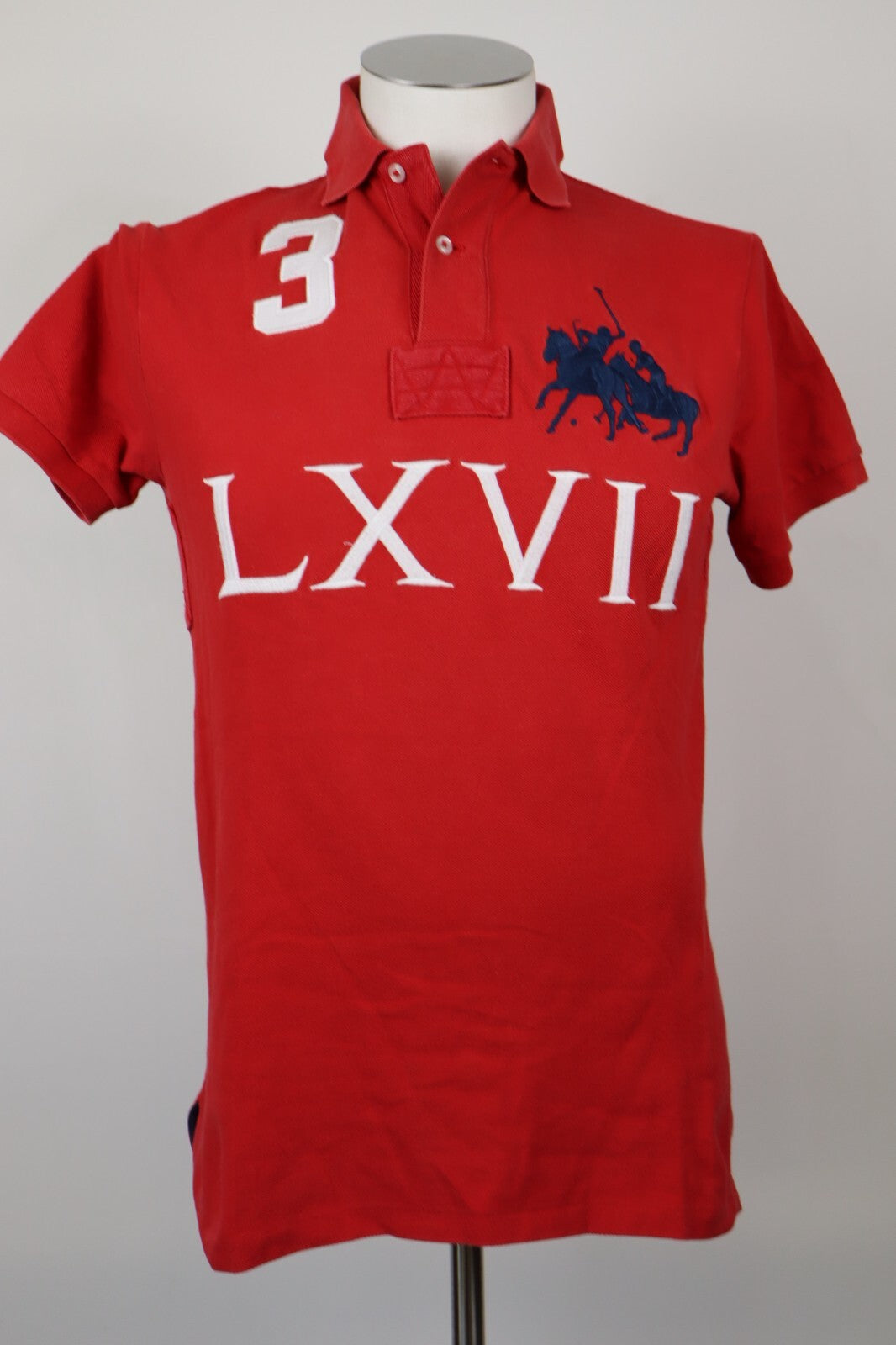 POLO RALPH LAUREN MAGLIA POLO UOMO COTONE TG. S MAN COTTON SHIRT CASUAL