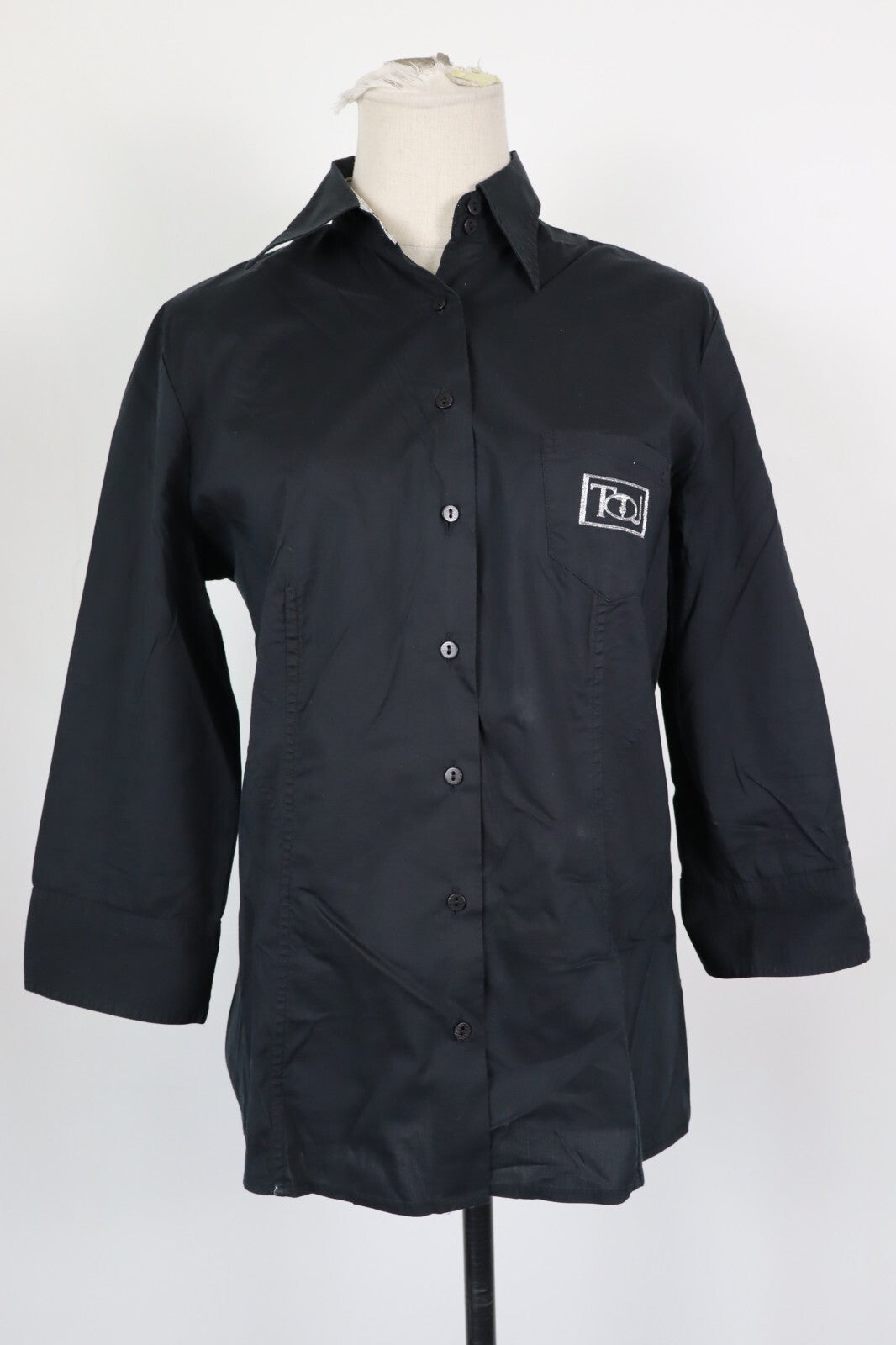 TRUSSARDI JEANS CAMICIA DONNA TG. L WOMAN SHIRT CASUAL VINTAGE COTONE