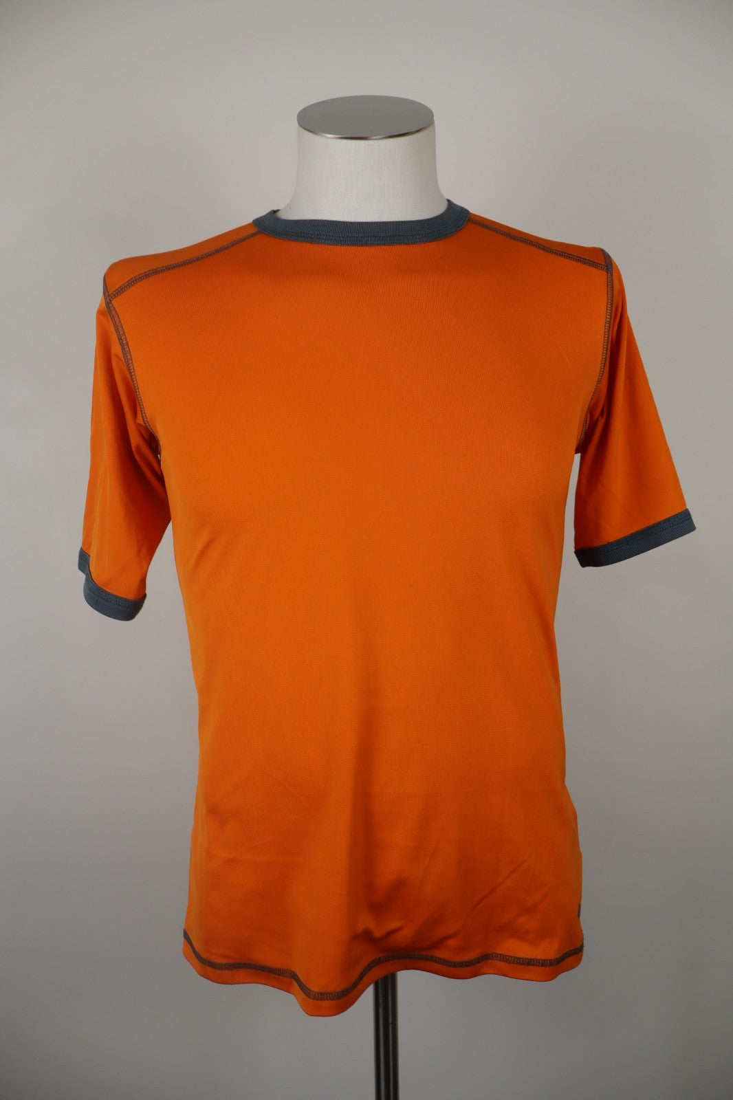 COLUMBIA MAGLIA TECNICA SPORT UOMO TG L MAN T-SHIRT CASUAL VINTAGE ARANCIONE