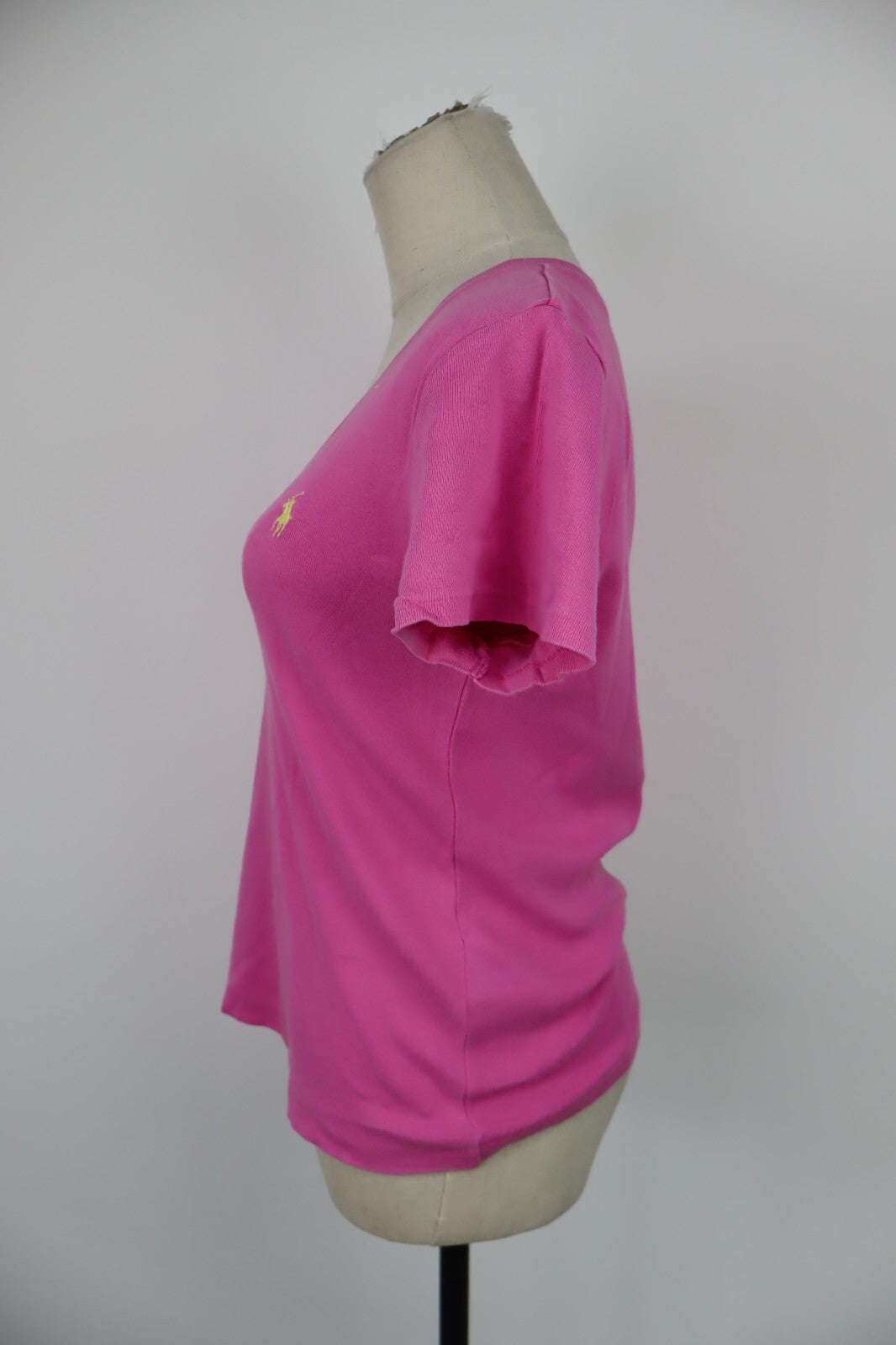 RALPH LAUREN MAGLIA DONNA TG. L WOMAN CASUAL T-SHIRT VINTAGE COTONE