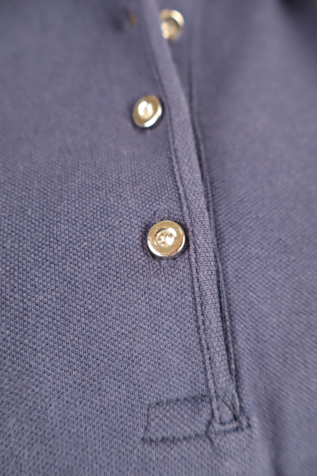 GEOX POLO MAGLIA T-SHIRT DONNA COTONE TG. M WOMAN CASUAL VINTAGE COTTON BLU