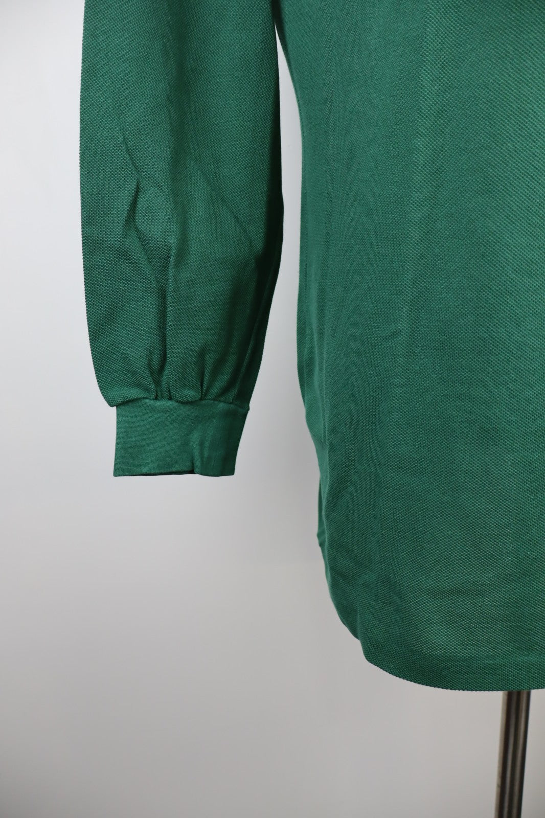 LACOSTE MAGLIA POLO UOMO TG. 4 MAN T-SHIRT CASUAL VINTAGE COTONE COTTON VERDE