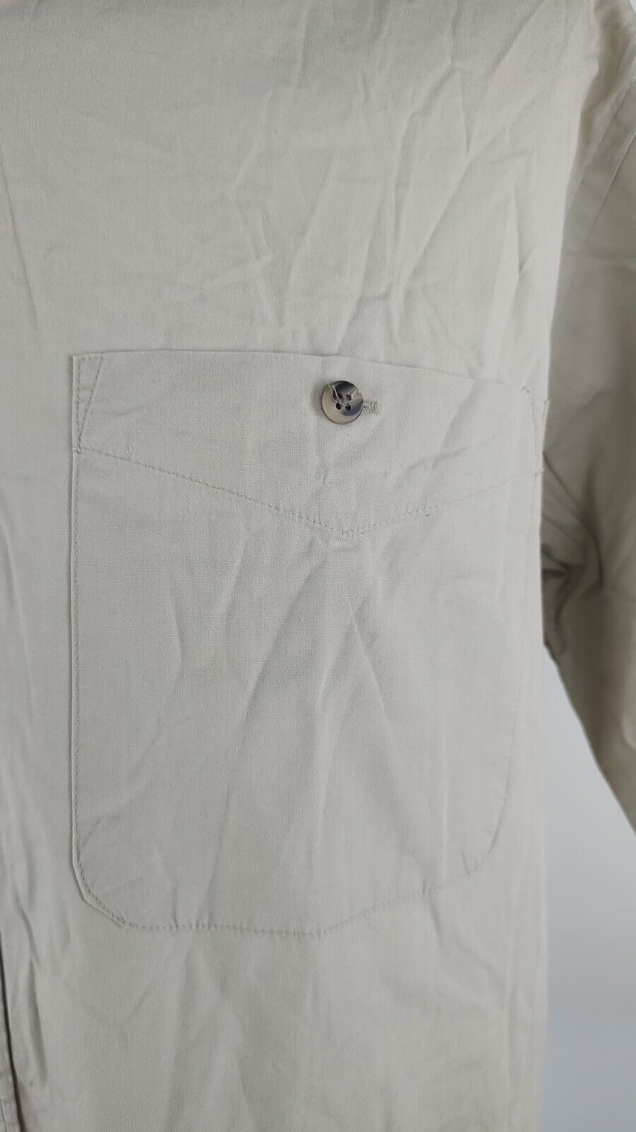 PIERRE CARDIN CAMICIA UOMO COTONE TG. L MAN CASUAL VINTAGE COTTON SHIRT