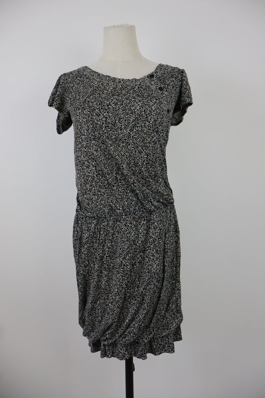 LIU JO VESTITO DONNA TG. 42 WOMAN CASUAL VINTAGE DRESS ABITO