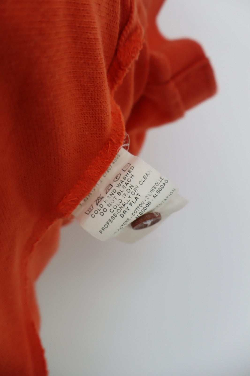 TRUSSARDI TRU POLO MAGLIA UOMO TG. L MAN T-SHIRT CASUAL VINTAGE COTONE CERNIERA