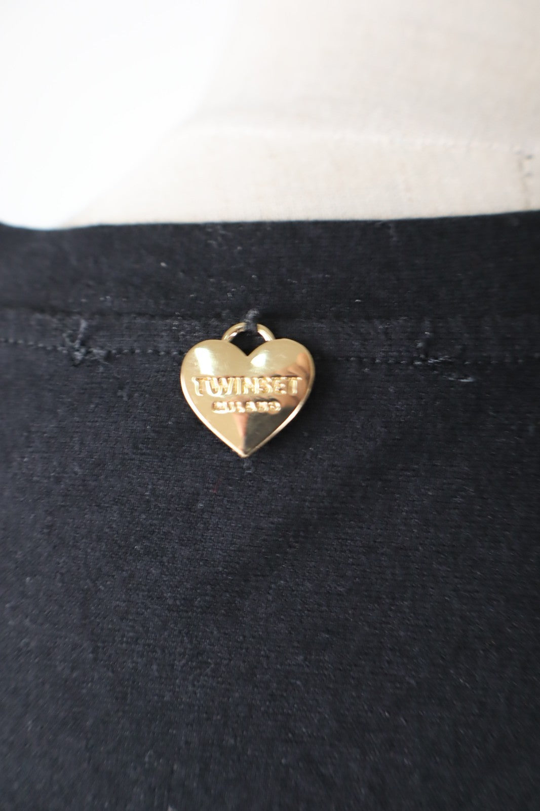 TWINSET MILANO MAGLIA CANOTTA DONNA TG. L WOMAN CASUAL VINTAGE T-SHIRT TOP