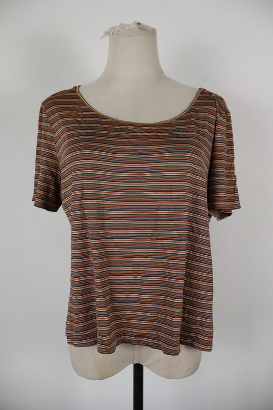 PER TE BY KRIZIA MAGLIA DONNA TG. 21 WOMAN CASUAL VINTAGE T-SHIRT TOP