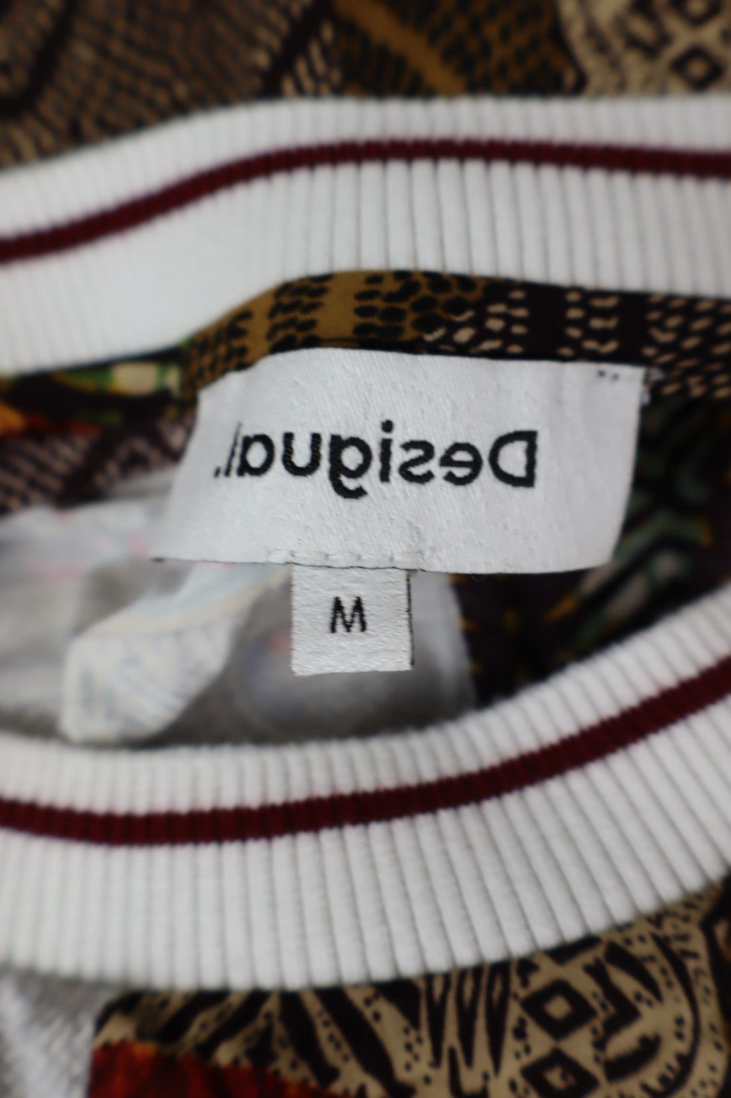 DESIGUAL MAGLIA DONNA TG. M WOMAN CASUAL VINTAGE T-SHIRT VISCOSA