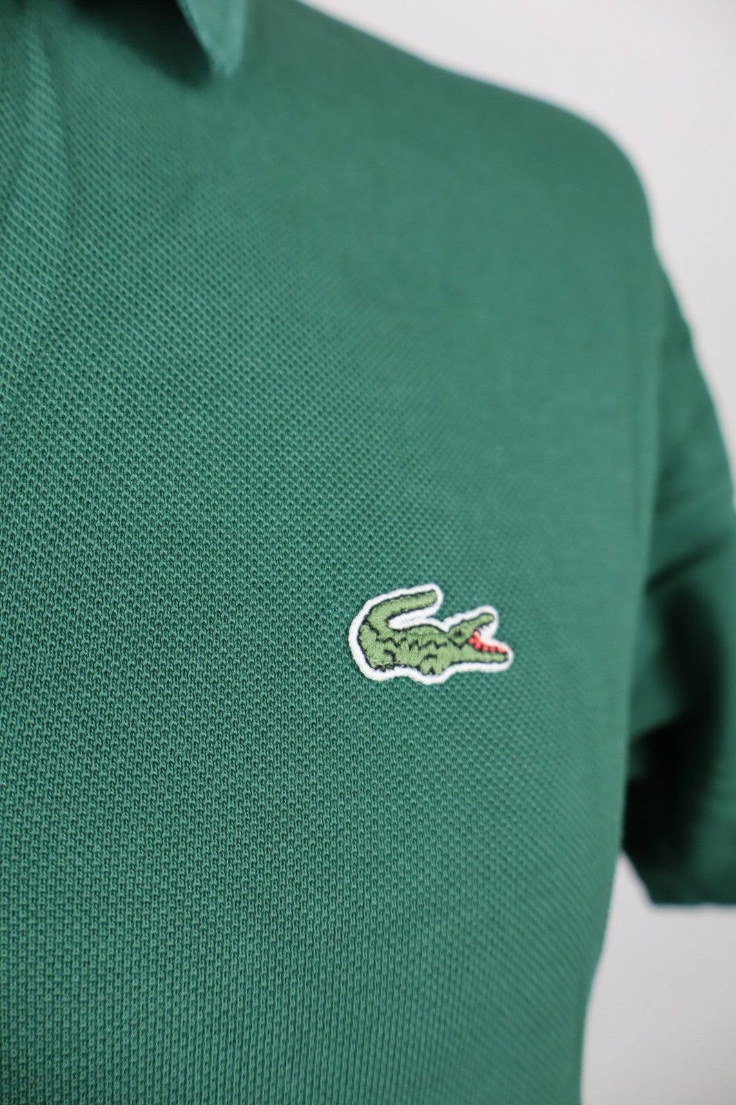LACOSTE POLO MAGLIA UOMO COTONE TG. 4 MAN COTTON T-SHIRT CASUAL VINTAGE LOGO