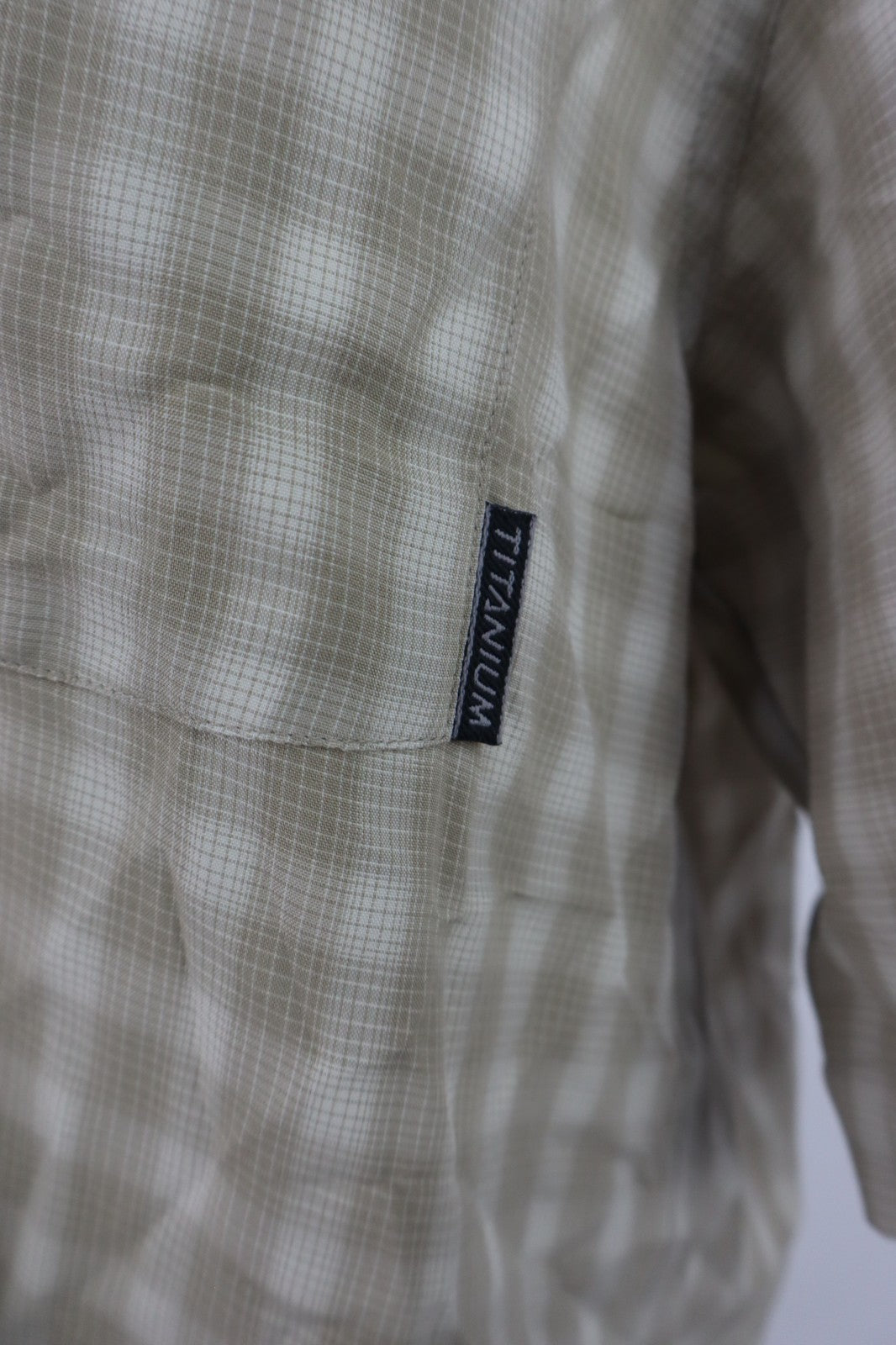 COLUMBIA CAMICIA UOMO TG. L MAN CASUAL SPORTSWEAR VINTAGE SHIRT NYLON