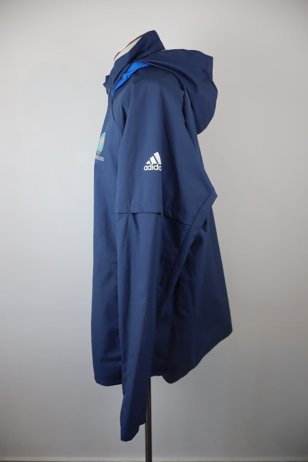ADIDAS GIACCA EURO 2020 SPORTIVA UOMO CALCIO Tg XL MAN SOCCER VINTAGE JACKET