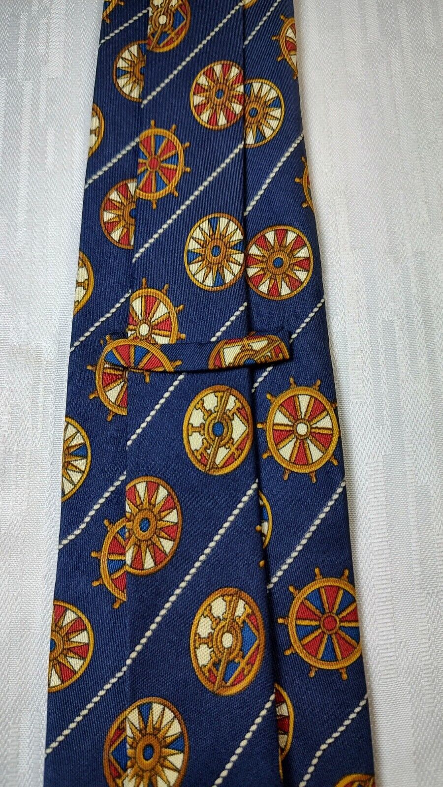 VITTORIA NAPOLI 100% SILK TIE SETA CRAVATTA NECKTIE MADE IN ITALY