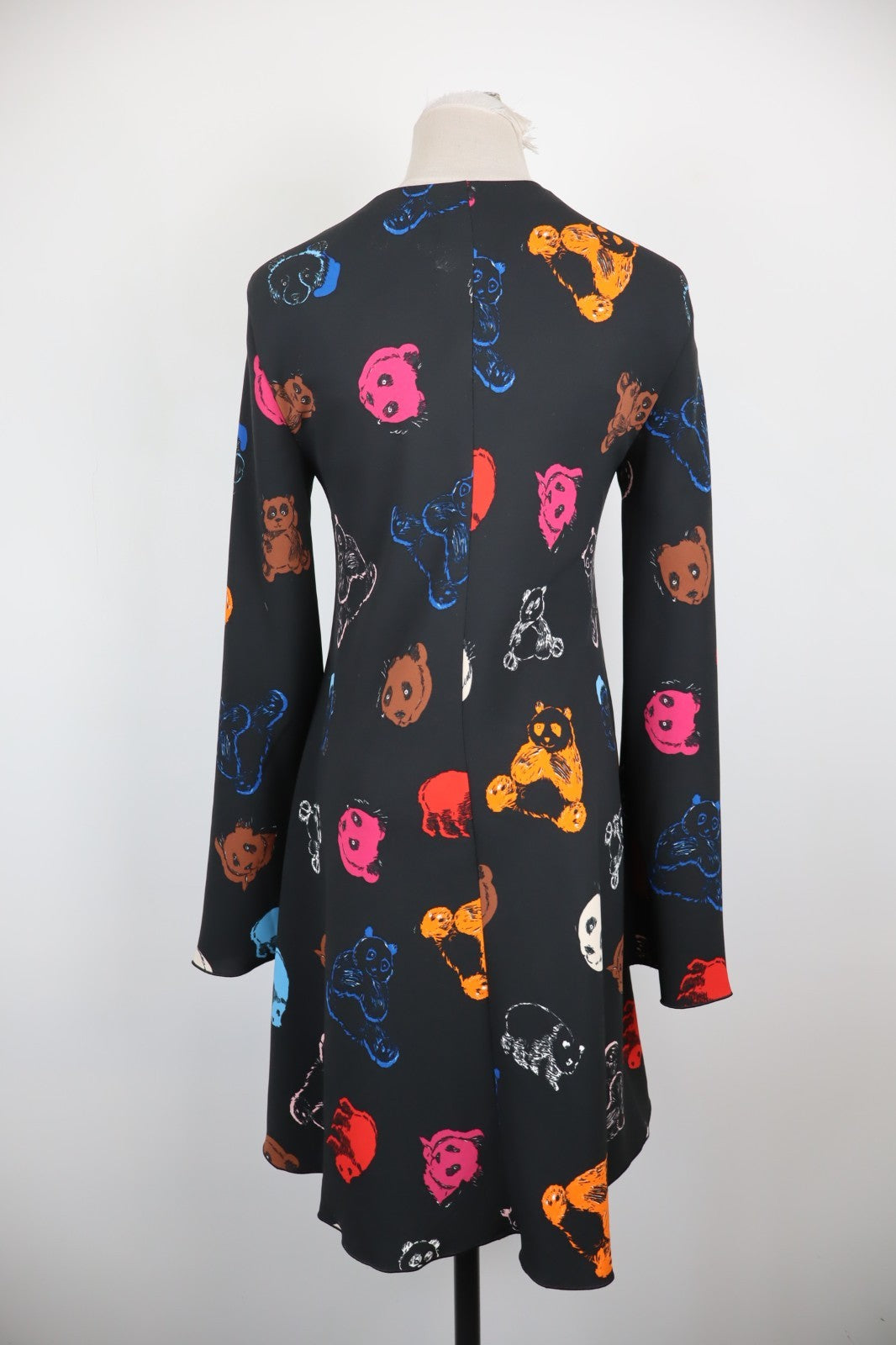 SPORTMAX CODE VESTITO ABITO DONNA TG. 38 WOMAN CASUAL VINTAGE DRESS ANIMALIER