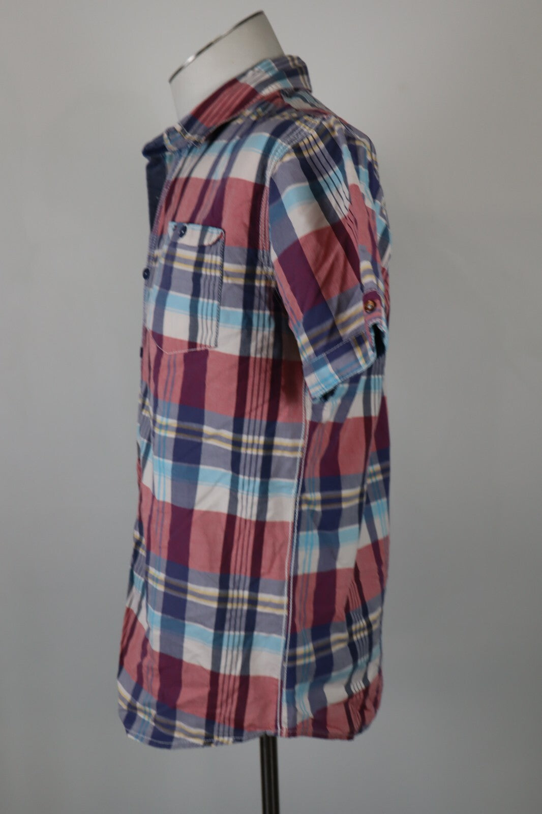 TOMMY HILFIGER CAMICIA UOMO COTONE TG. L MAN CASUAL VINTAGE COTTON SHIRT