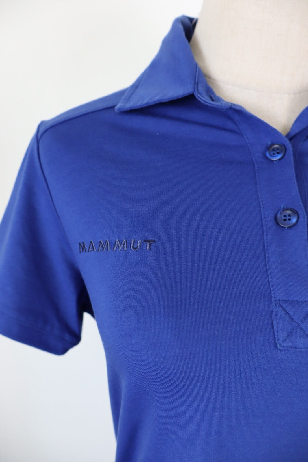 MAMMUT MAGLIA POLO DONNA COTONE TG. M WOMAN SHIRT CASUAL VINTAGE COTTON