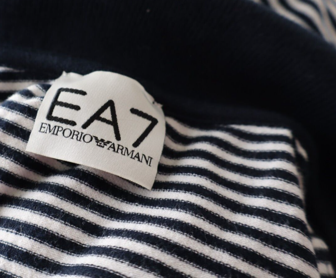 EA7 EMPORIO ARMANI MAGLIA COTONE DONNA TG. S WOMAN CASUAL VINTAGE T-SHIRT