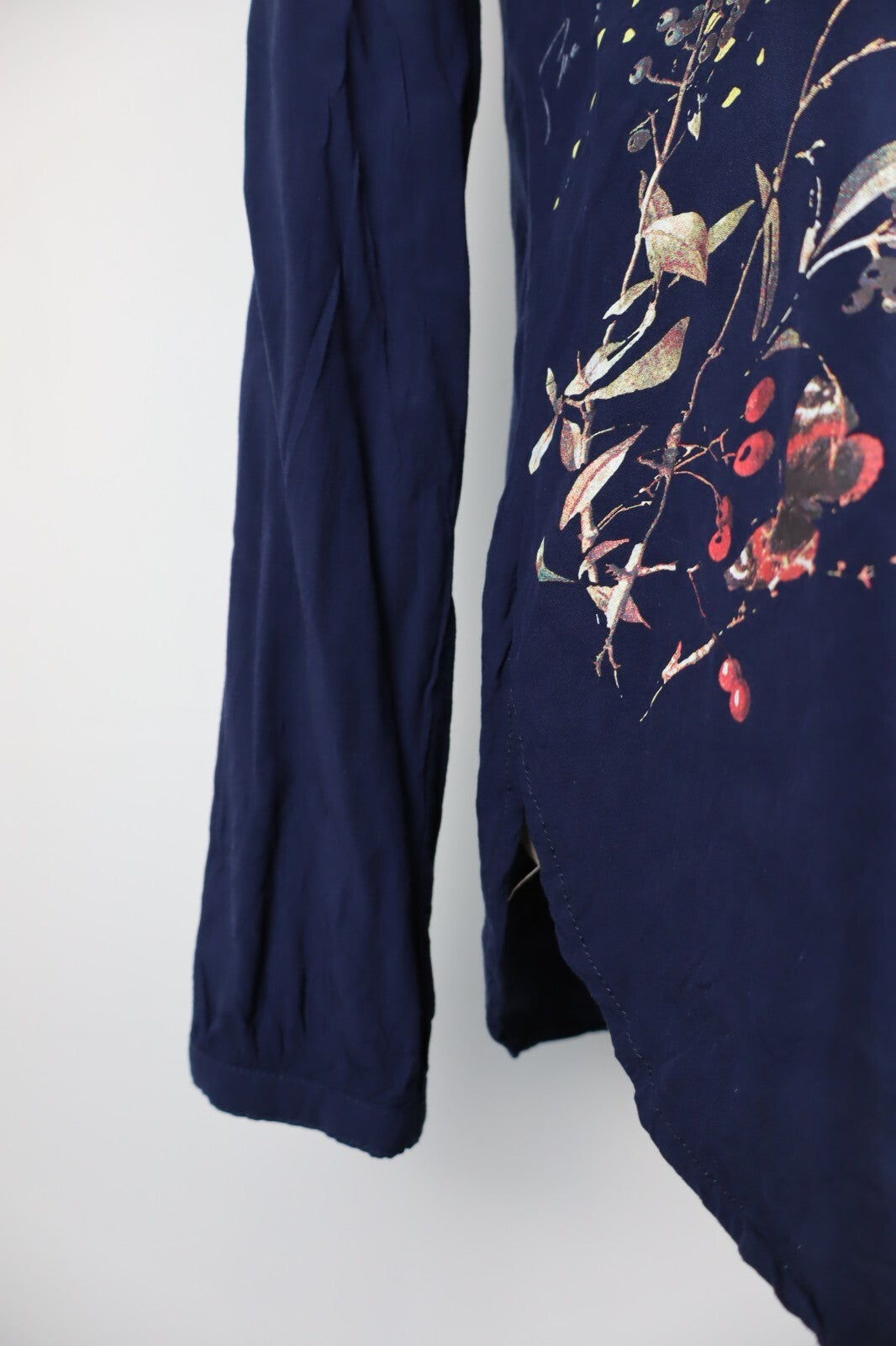 DESIGUAL CAMICIA  DONNA TG. M WOMAN SHIRT CASUAL VINTAGE COTONE