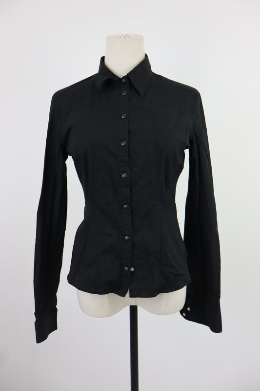 ARMANI JEANS CAMICIA DONNA TG. 44 WOMAN SHIRT CASUAL VINTAGE ITALIA COTONE