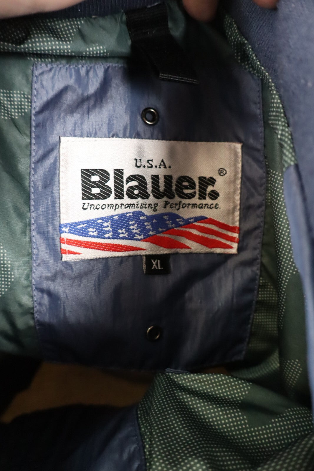 BLAUER GIUBBINO LEGGERO IMPERMEABILE DONNA Tg XL WOMAN JACKET CASUAL VINTAGE