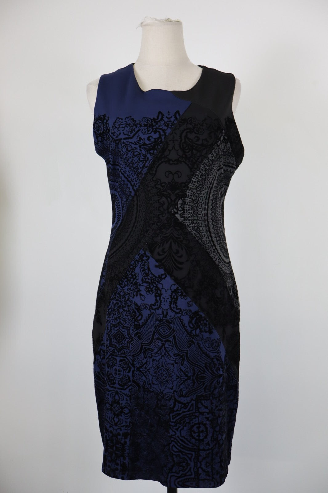 DESIGUAL VESTITO DONNA TG. XL WOMAN CASUAL VINTAGE DRESS