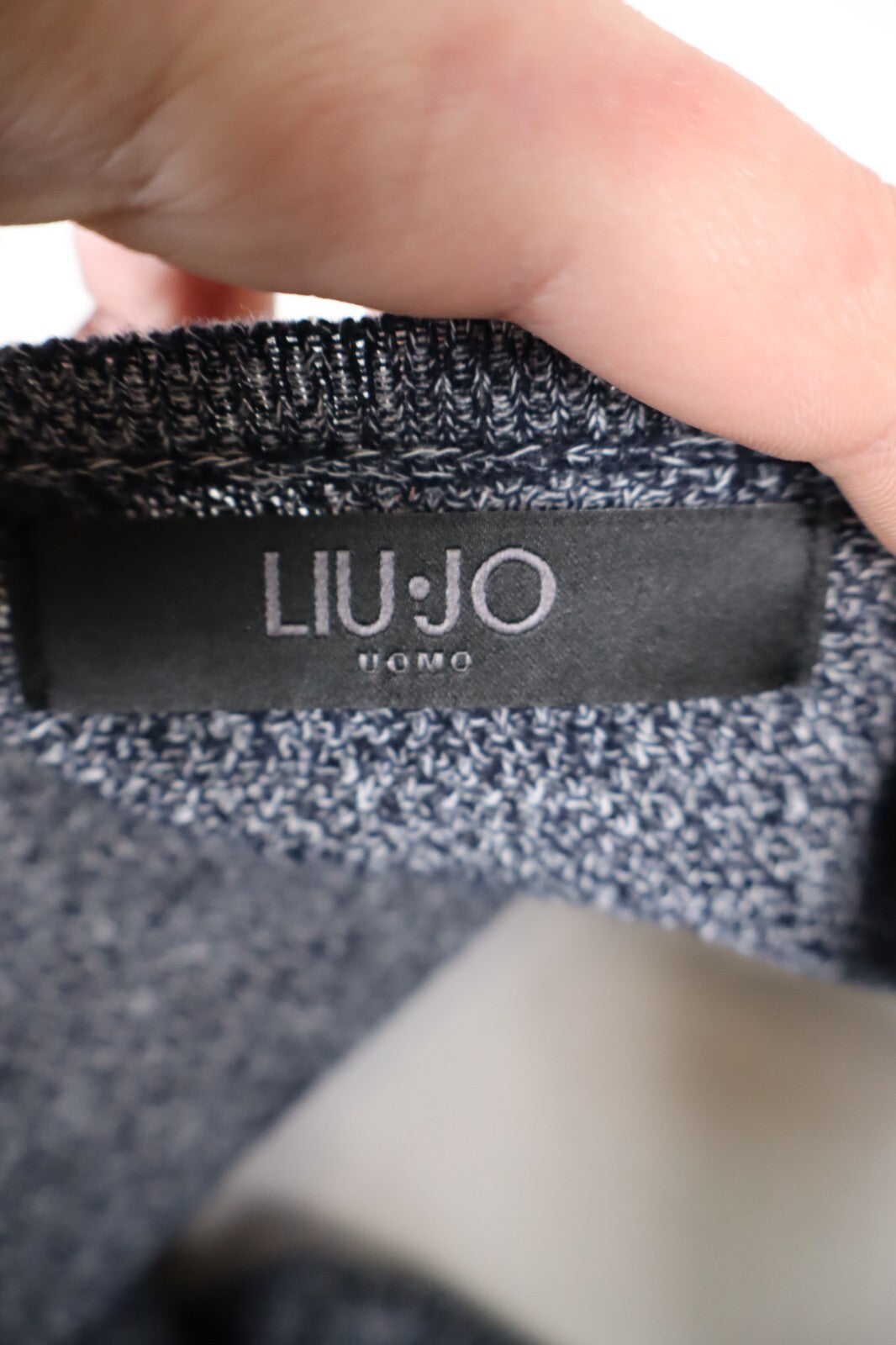 LIU JO MAGLIONE VINTAGE UOMO Tg. 2XL MAN SWEATER CASUAL COTONE