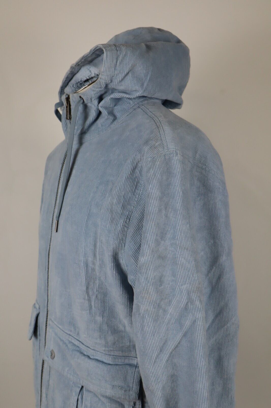 QUIKSILVER GIUBBINO IMBOTTITO UOMO Tg M MAN JACKET CASUAL VINTAGE VELLUTO