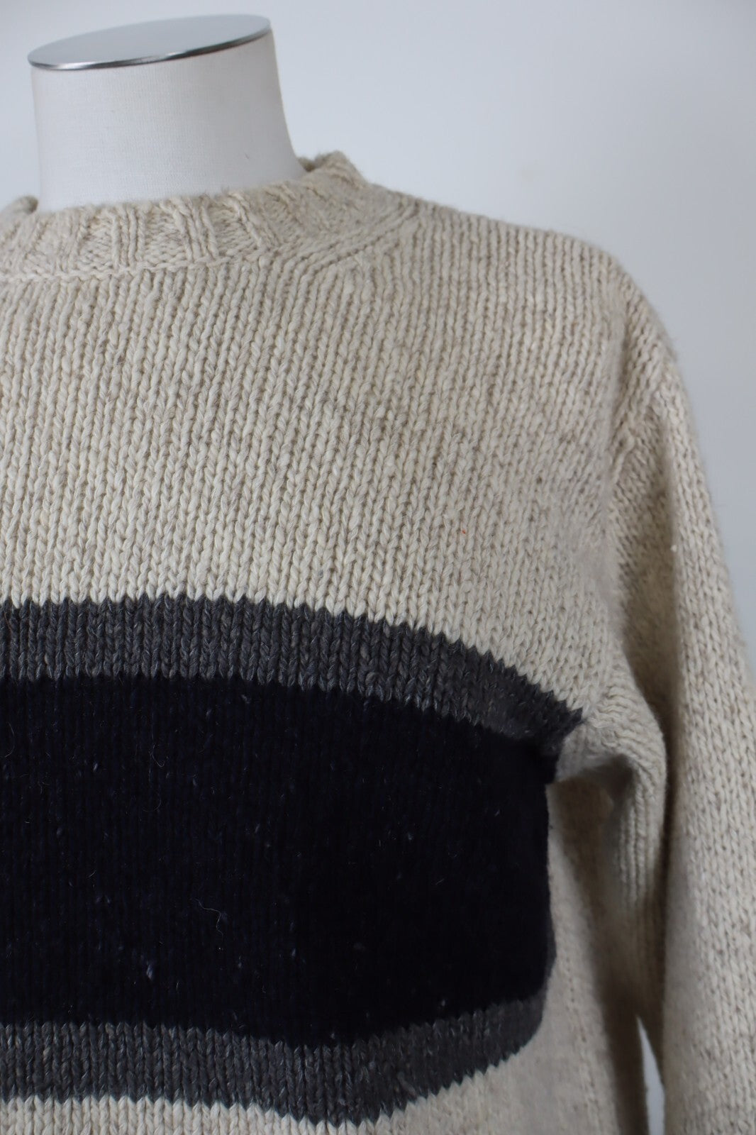 GANT USA MAGLIONE MAGLIA LANA WOOL UOMO Tg. M MAN SWEATER CASUAL VINTAGE