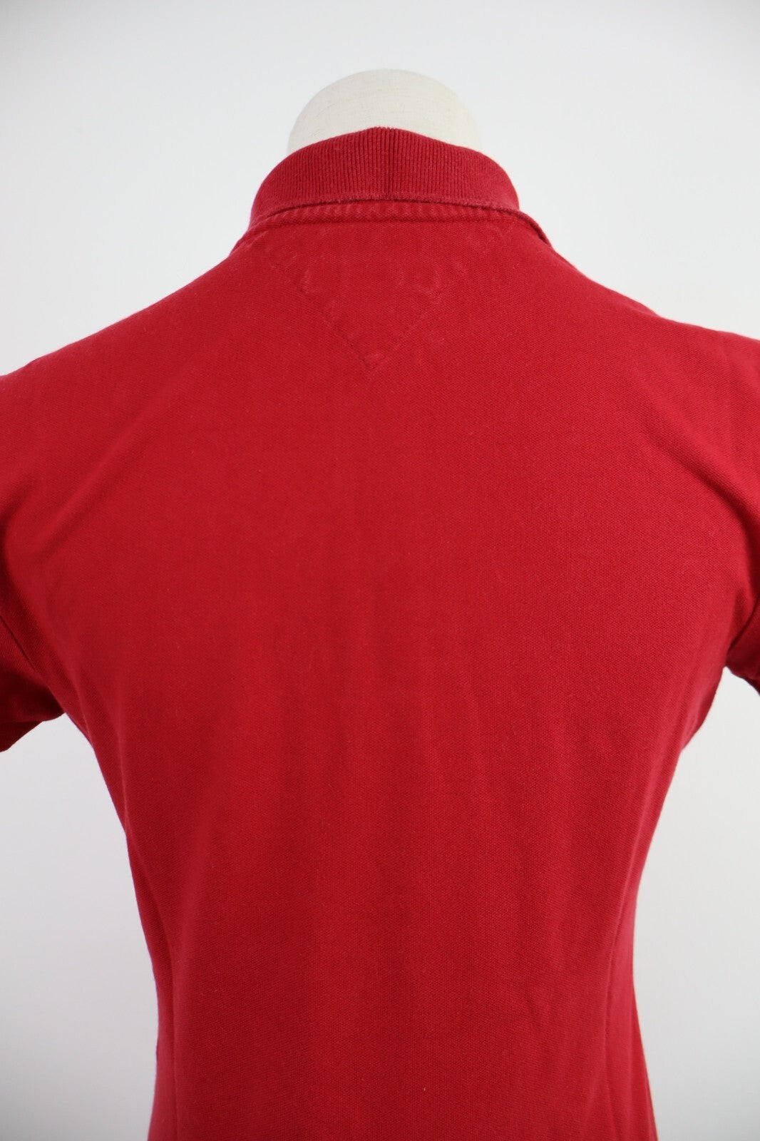 TOMMY HILFIGER POLO MAGLIA DONNA COTONE TG. S WOMAN SHIRT CASUAL VINTAGE