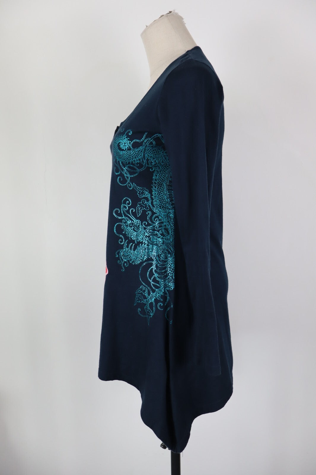 DESIGUAL VESTITO ABITO DONNA TG. XS WOMAN CASUAL VINTAGE DRESS COTONE