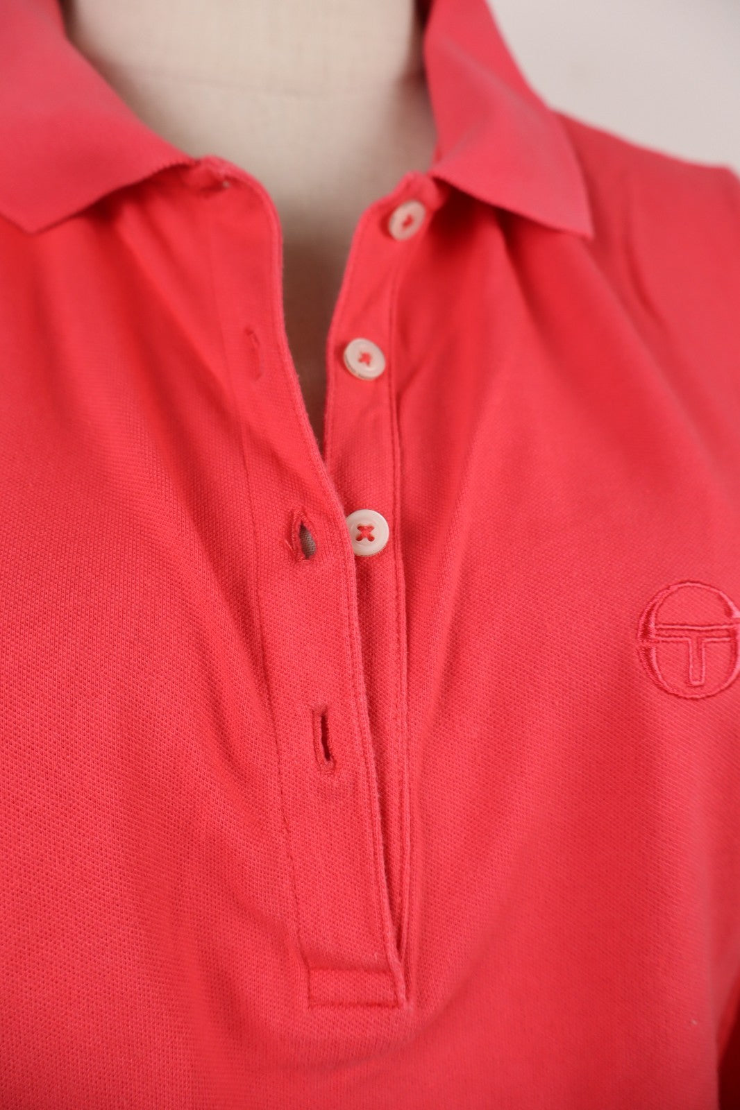 SERGIO TACCHINI POLO MAGLIA DONNA XL WOMAN CASUAL T-SHIRT VINTAGE COTONE COTTON