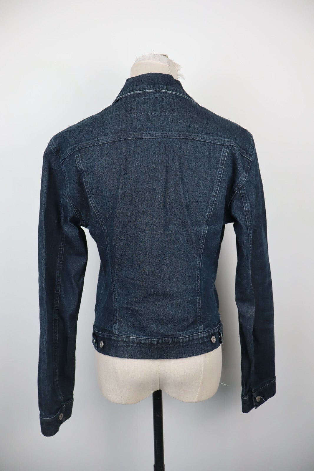 GUESS GIUBBINO JEANS DENIM DONNA Tg M WOMAN CASUAL VINTAGE JACKET COTONE COTTON