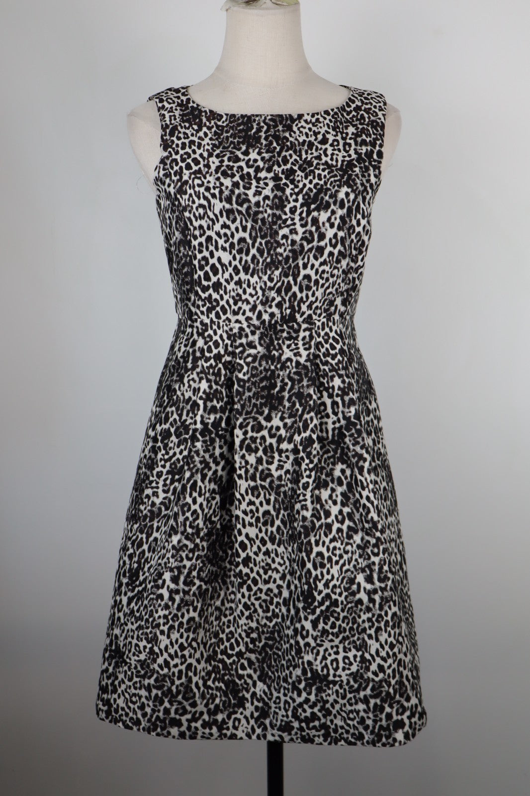 MAX & CO VESTITO DONNA TG . M WOMAN CASUAL VINTAGE DRESS ANIMALIER TASCHE