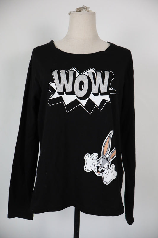LOONEY TUNES MAGLIA COTONE DONNA TG. XL WOMAN CASUAL VINTAGE T-SHIRT COTTON