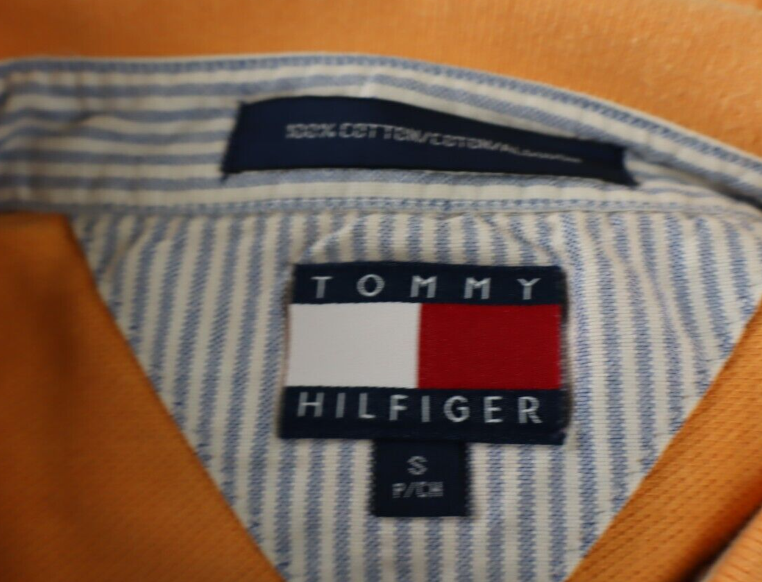 TOMMY HILFIGER MAGLIA UOMO COTONE TG. S MAN COTTON POLO SHIRT CASUAL VINTAGE