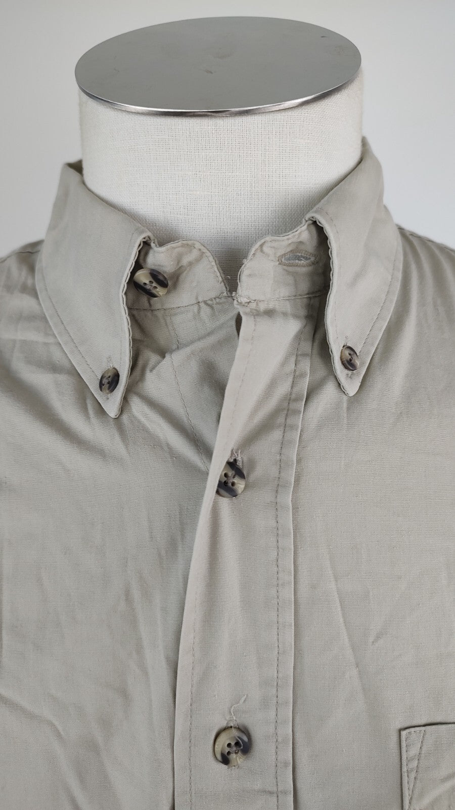 PIERRE CARDIN CAMICIA UOMO COTONE TG. L MAN CASUAL VINTAGE COTTON SHIRT