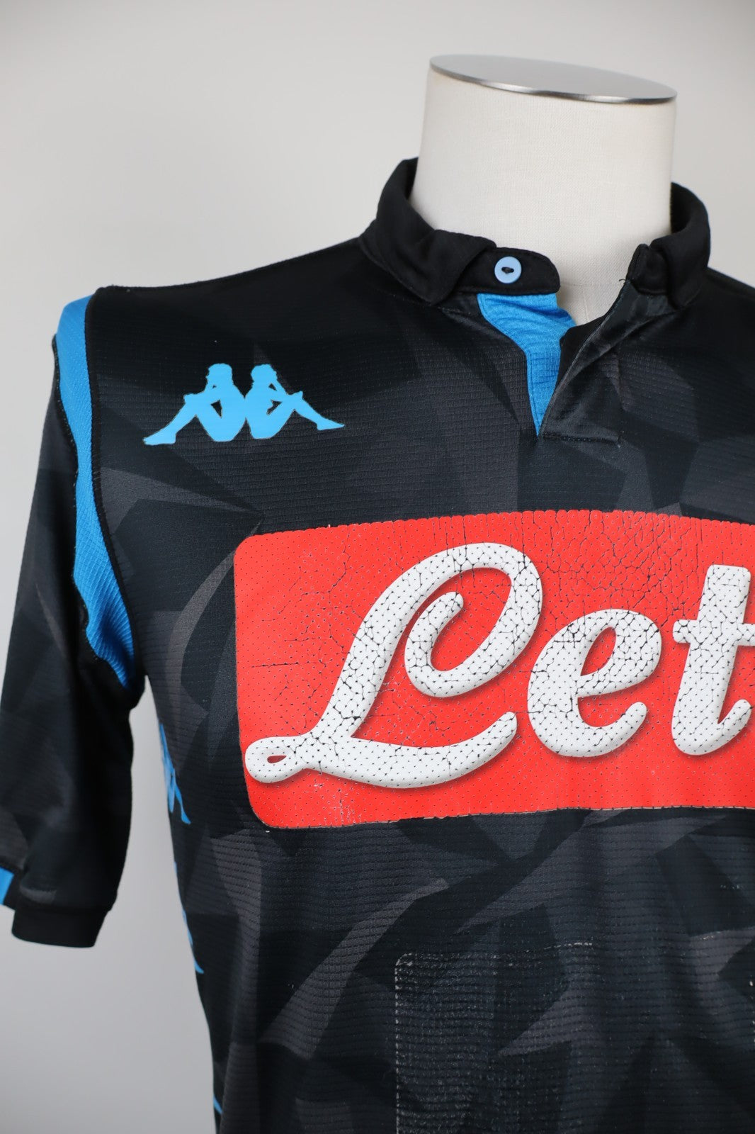 KAPPA NAPOLI MAGLIA CALCIO Tg S UOMO MAN T-SHIRT SOCCER SPORT  JERSEY 18/19