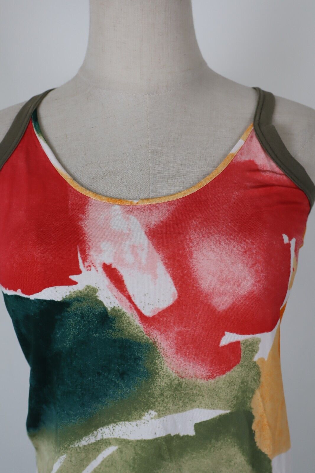 GATTINONI MAGLIA DONNA TG. 42 WOMAN CASUAL VINTAGE T-SHIRT  TANK- TOP