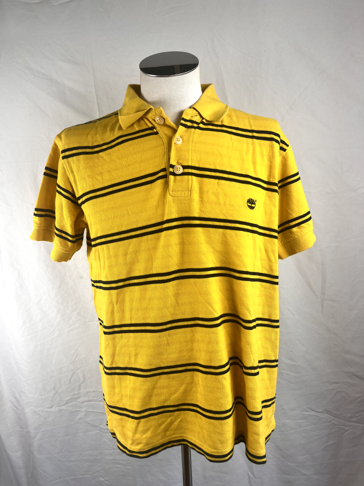 TIMBERLAND POLO MAGLIA COTONE UOMO TG. L MAN SHIRT CASUAL VINTAGE COTTON