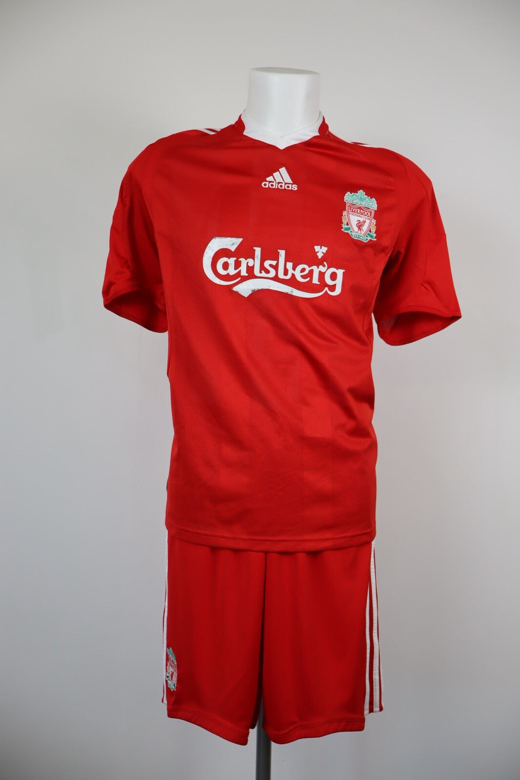 ADIDAS LIVERPOOL COMPLETO CALCIO MAGLIA SHORTS UOMO tg L FOOTBALL JERSEY CALZINI
