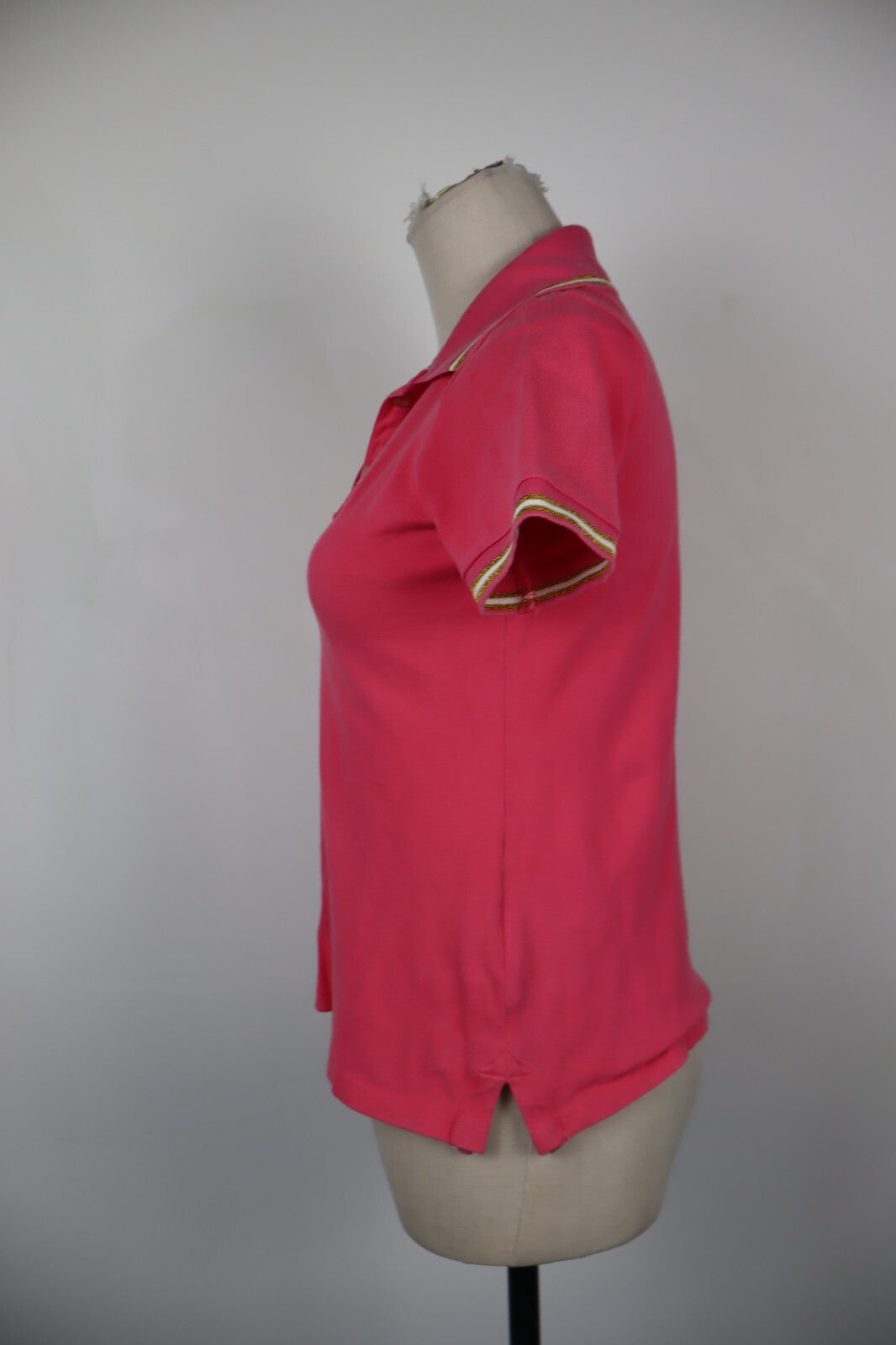 REFRIGUE POLO MAGLIA DONNA TG. S WOMAN T-SHIRT CASUAL VINTAGE COTONE COTTON