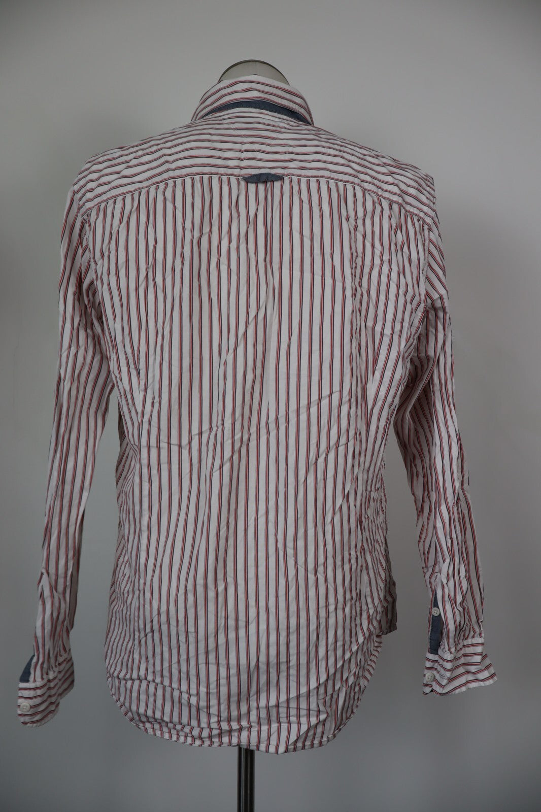 TOMMY HILFIGER CAMICIA UOMO COTONE TG. L MAN CASUAL VINTAGE COTTON SHIRT