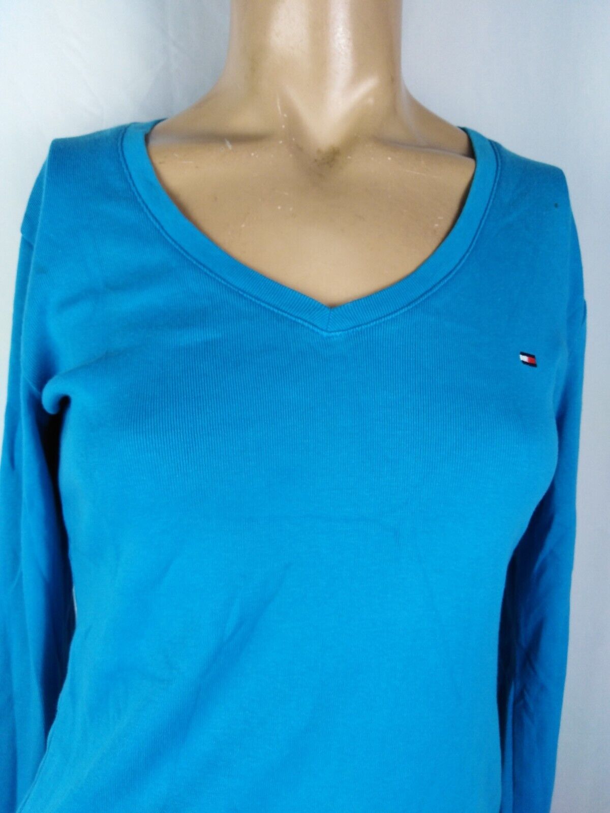 TOMMY HILFIGER MAGLIA DONNA TG. S WOMAN CASUAL VINTAGE SHIRT