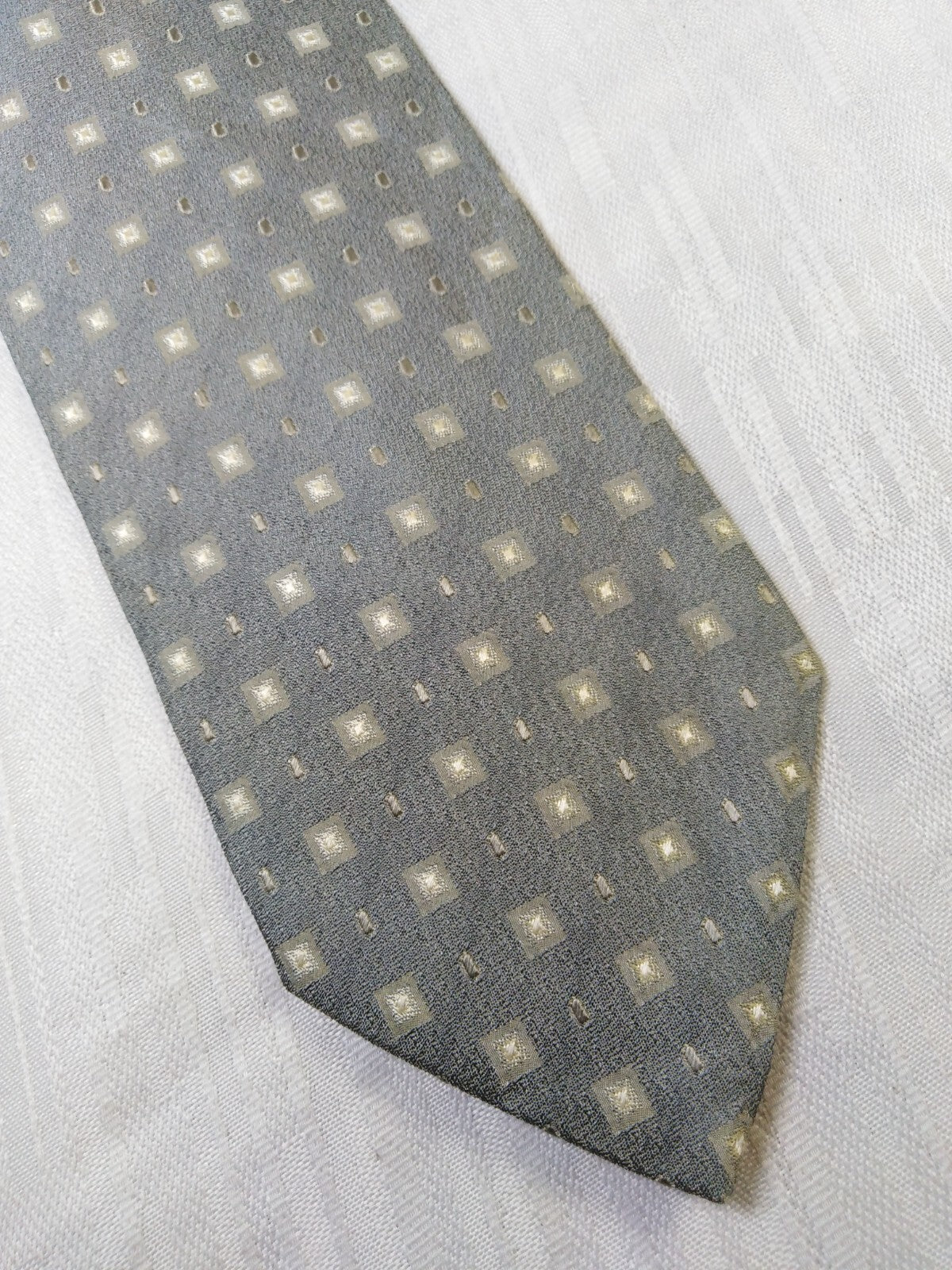 HUGO BOSS BALDASSANINI 100%  SILK TIE SETA CRAVATTA NECKTIE MADE IN ITALY