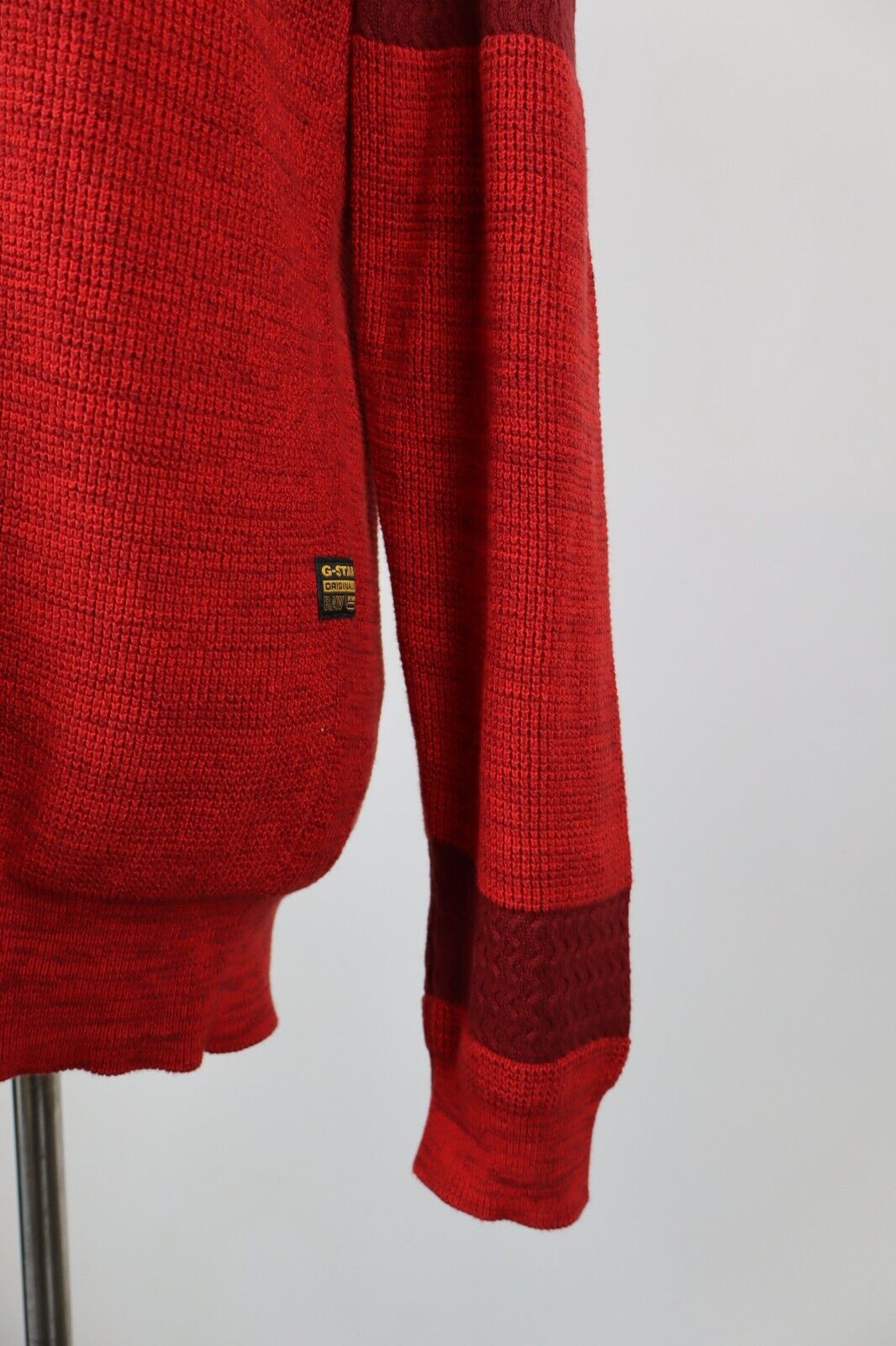 G-STAR RAW MAGLIONE MAGLIA VINTAGE UOMO Tg. L MAN SWEATER CASUAL COTONE