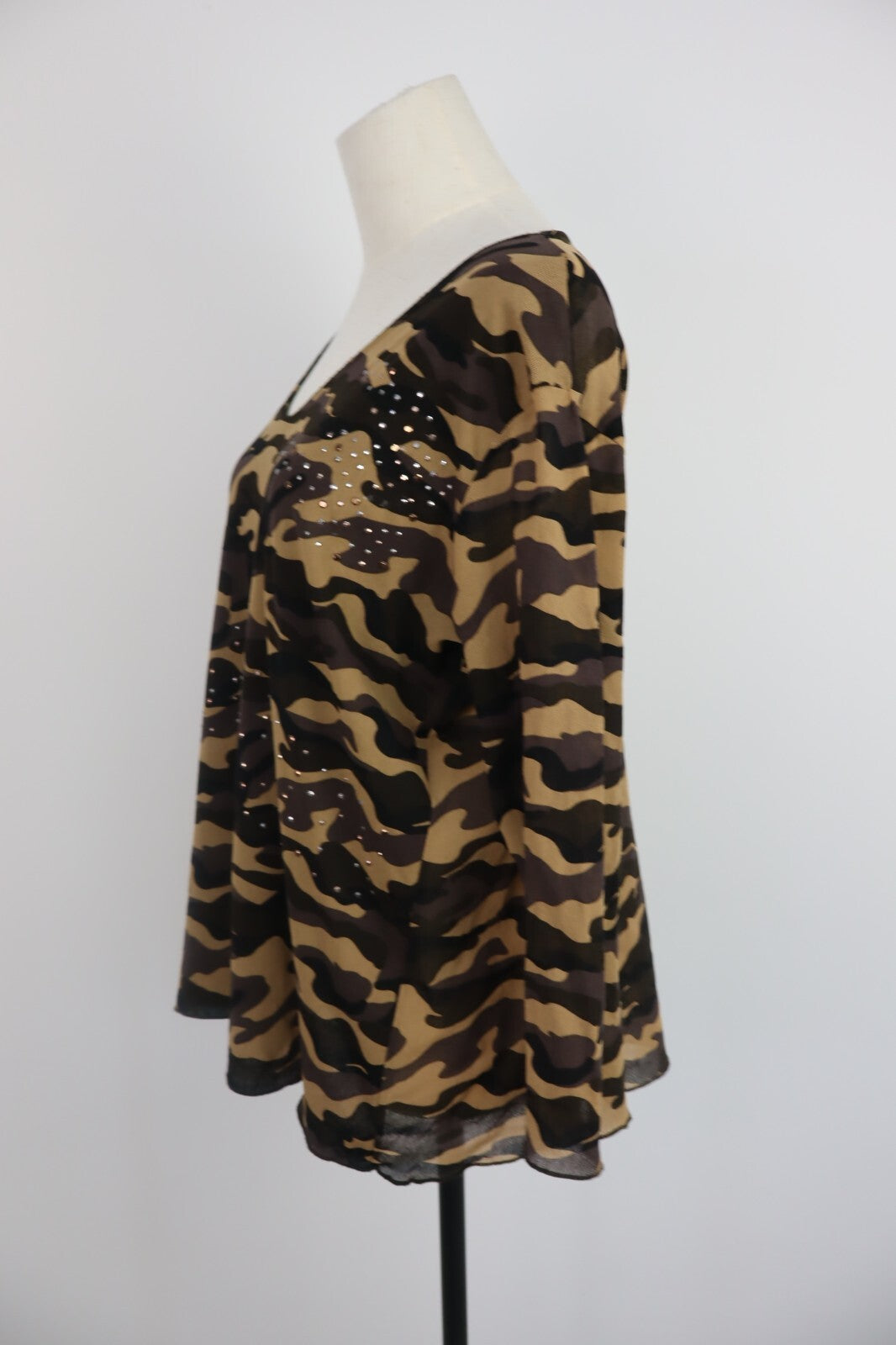 MARINA RINALDI MAGLIA DONNA TG. L WOMAN CASUAL T-SHIRT VINTAGE